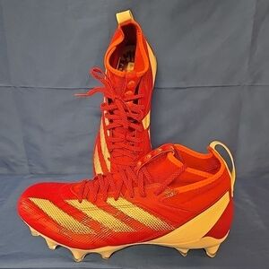 New No Box Adidas Men US 11 Adizero Impact Speed Juice Football Cleats Red White